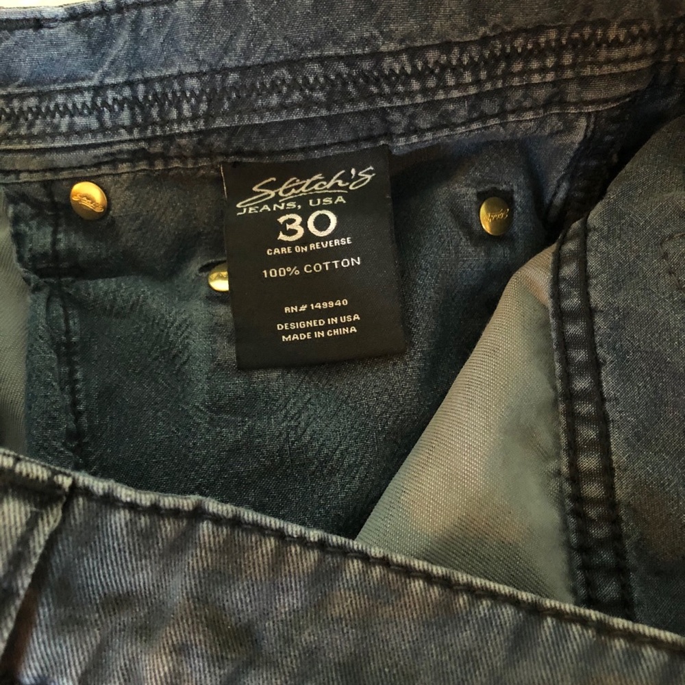 STITCH’S Denim Jeans Authentic Black Label - Picture 7 of 11
